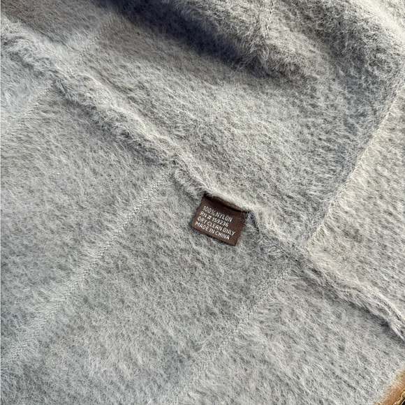 J.Mclaughlin Womens Tripp Button Up Fuzzy Sweater Coat ~ Size Medium 🧡🍄 - Picture 9 of 9